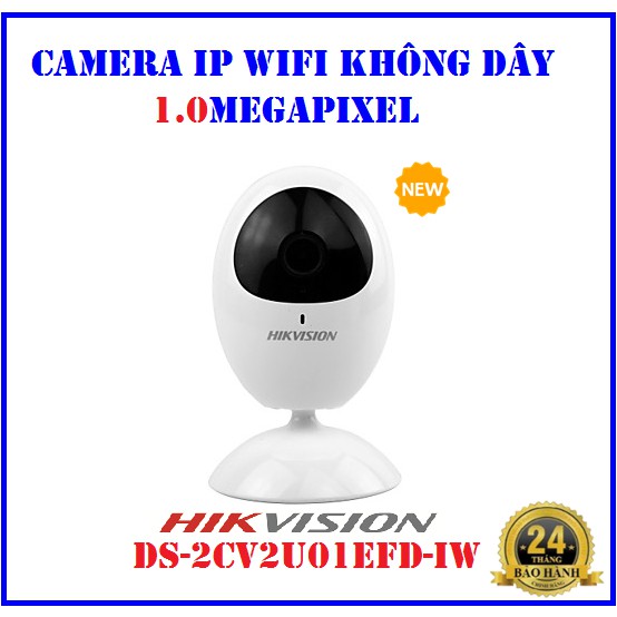 Camera IP WIFI không dây 1.0MP HIKVISION DS-2CV2U01EFD-IW