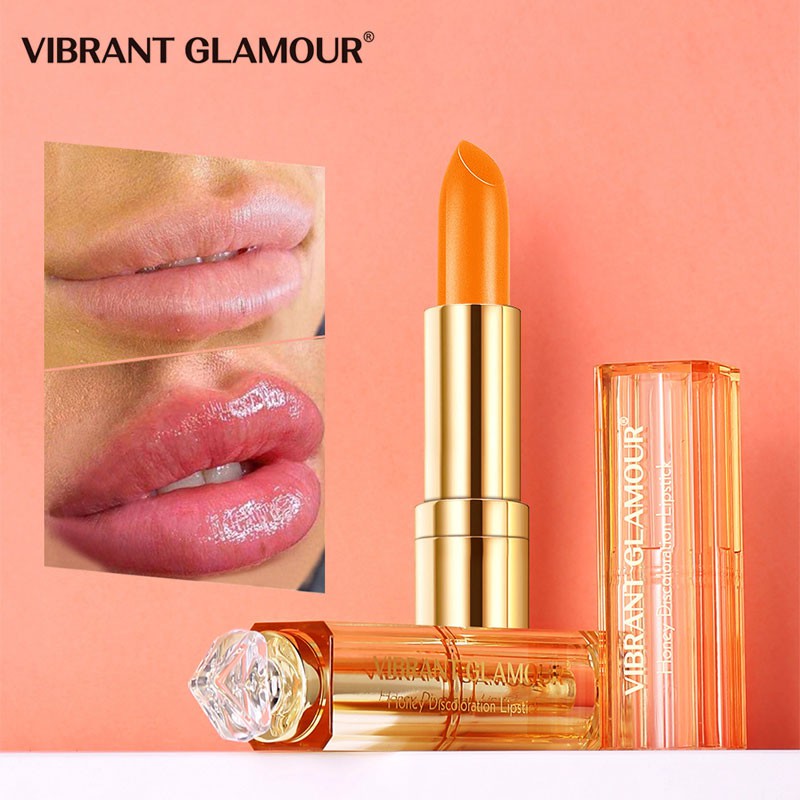 [Hàng Mới Về] VIBRANT GLAMOUR SON DƯỠNG MÔIHONEY NOURISH LIPSTICK CHIẾT XUẤT MẬT ONG DƯỠNG ẨM VÀ MÔI CHÓNG NẮNG 3.5g