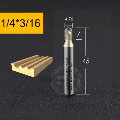 Mũi phay đào cốt 6.35 - Arden - Cove box bit