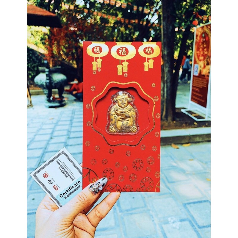 Combo tài lộc (ông thần tài và mèo vẫy tài lộc) | BigBuy360 - bigbuy360.vn