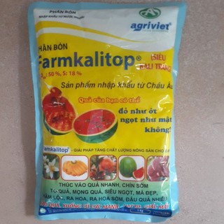 Phân bón kali siêu ngọt, kali trắng, siêu kali gói 1kg
