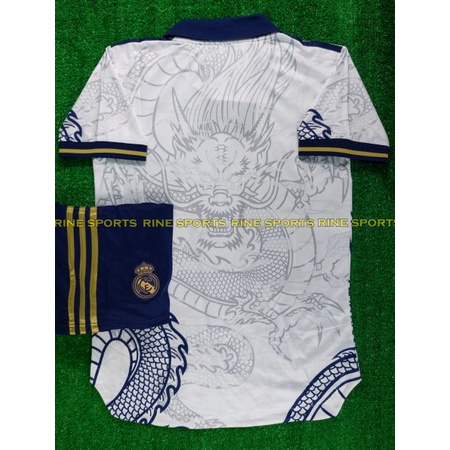 Bộ áo bóng đá Real trắng ( Real Madrid ) Super hàng Thailand 2022-2023