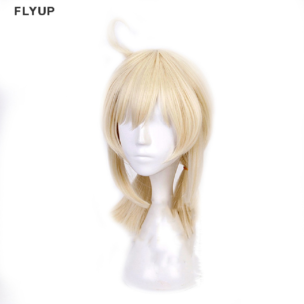 Tóc Giả Đuôi Ngựa Bằng Sợi Tổng Hợp Chịu Nhiệt Màu Be FLYUP Genshin Va Chạm Klee