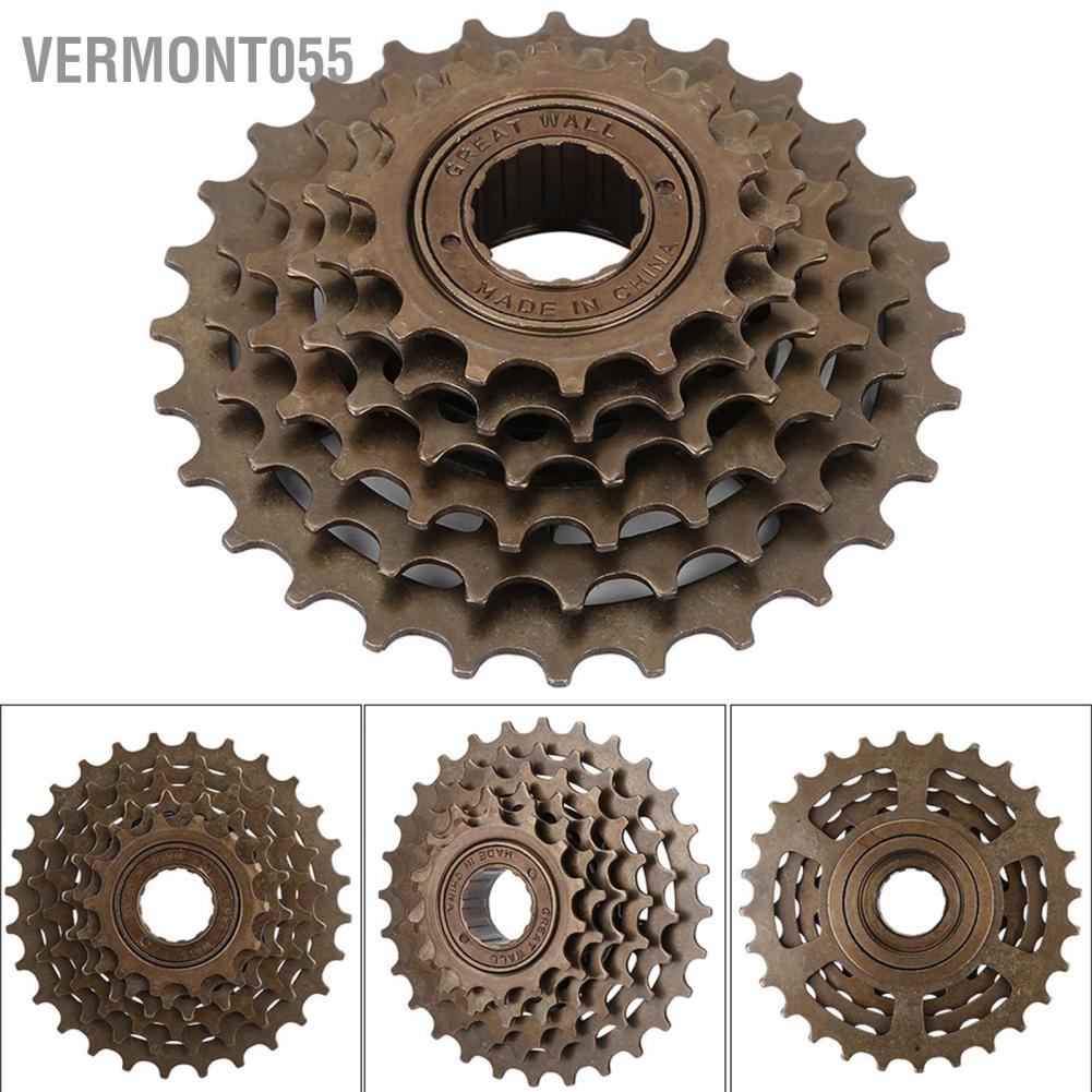 Vermont055 Bicycle Freewheel Cassette Sprocket 6 Speed 14T-28T Mountain Bike Replacement Accessory