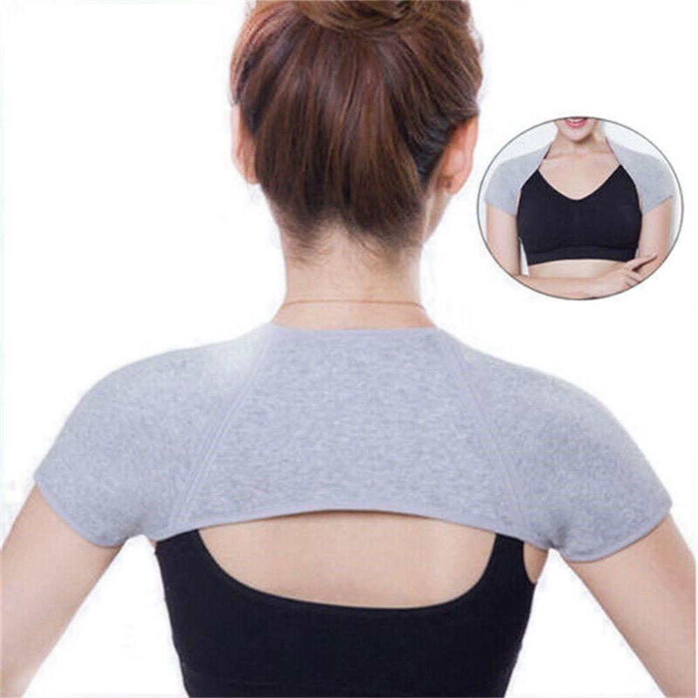 Đai Đeo Vai Bằng Sợi Than Tre Tự Sưởi Ấm Chăm Sóc Sức Khỏe Giảm Đau An Toàn
