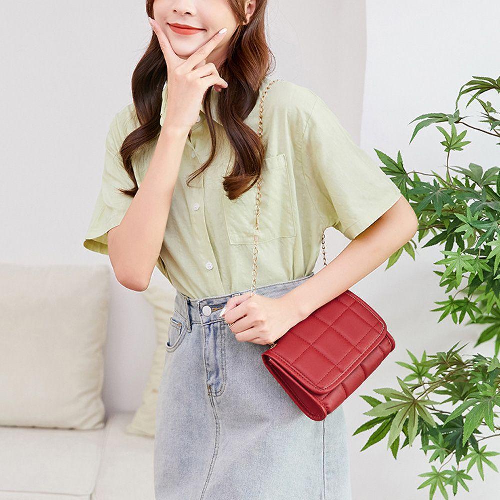 Túi Xách Da PU Đeo Chéo Thời Trang Cho Nữ