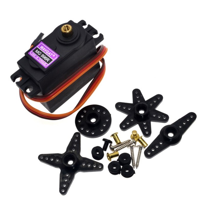 Servos Digital mới Mg996R Mg995 Mg945 Mg946 Servo Metal Gear cho Máy bay trực thăng mô hình Futaba Jr Car Rc