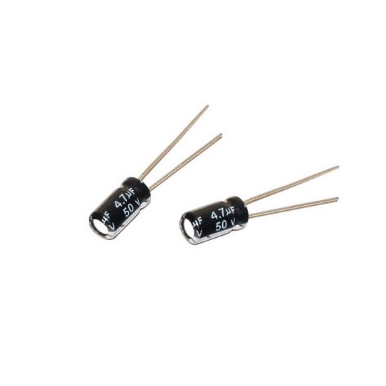 10 Tụ Hóa 4.7uF 50V 4.7uF/50V
