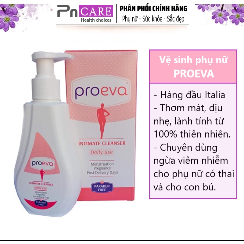 PnCARE | Proeva ® 125ml - Dung dịch vệ sinh phụ nữ cao cấp Itaia