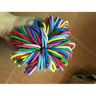 100 dây buộc tóc cho bé gái