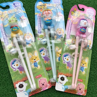 Đũa pororo tập gắp đồ ăn cho bé