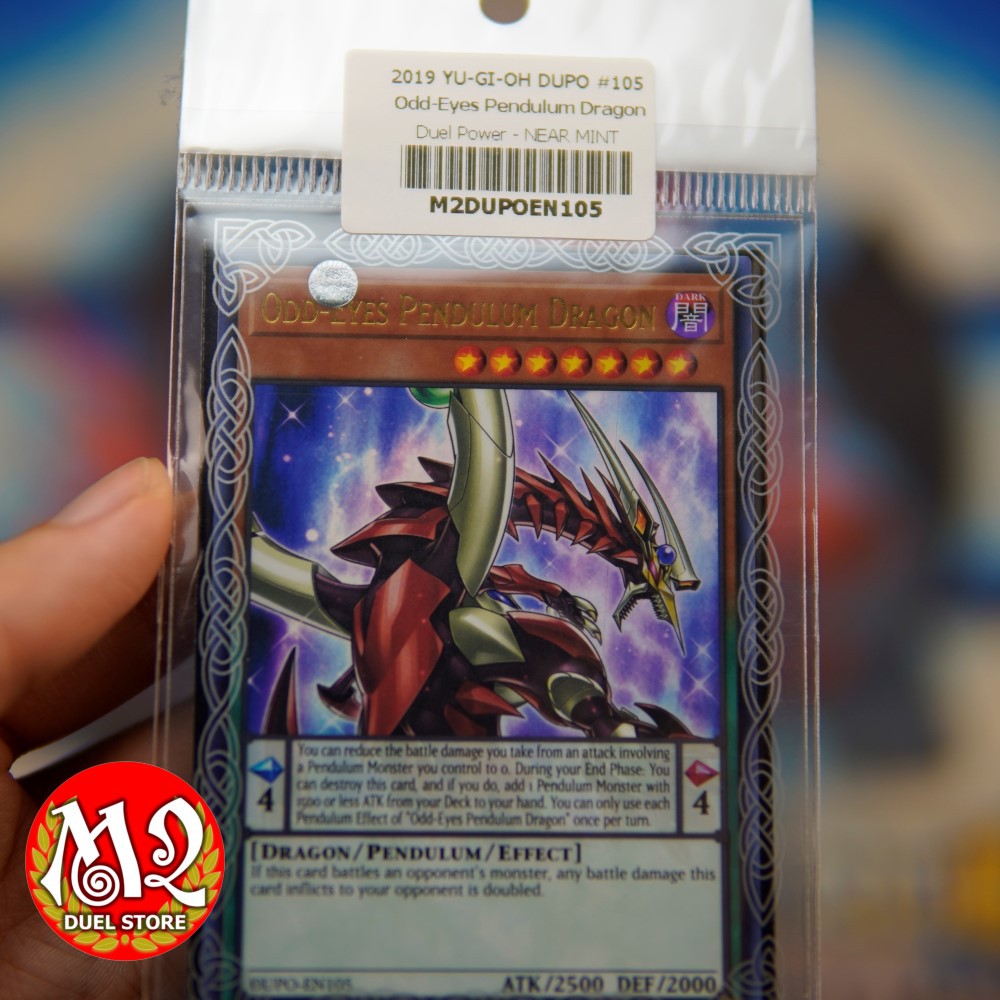 Thẻ bài YUGIOH DUPO-EN105- Odd-Eyes Pendulum Dragon - ULTRA RARE - Bảo quản M2SCCQ-LITE