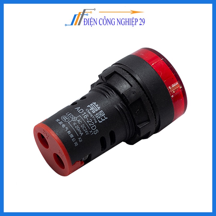 Đèn Báo Nguồn 22mm AC 220V AD16-22DS3