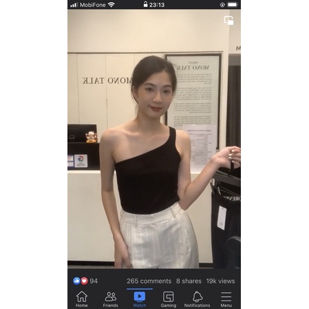 Áo chéo vai Monotalk