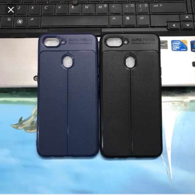 Ốp lưng oppo realme c2 /a1k silicon giả da,chống sốc auto Focus