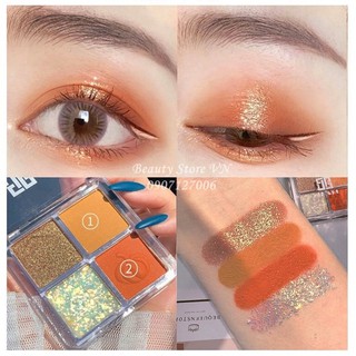 Bảng phấn mắt lameila ô màu mắt Lấp Lánh cực đẹp mĩ phẩm nội địa trung