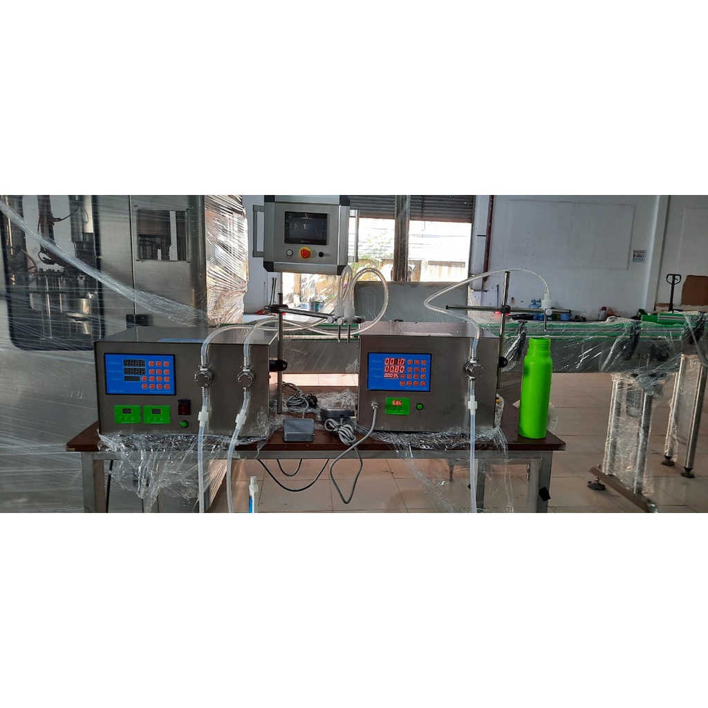 Máy chiết nước cốt dừa, máy chiết mật ong 1 vòi bơm từ tính, máy chiết sệt dùng điện - Propack