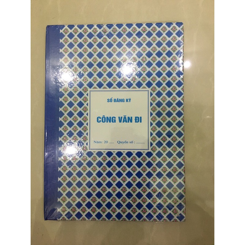 Sổ công văn đi + Công văn đến 21x29Cm