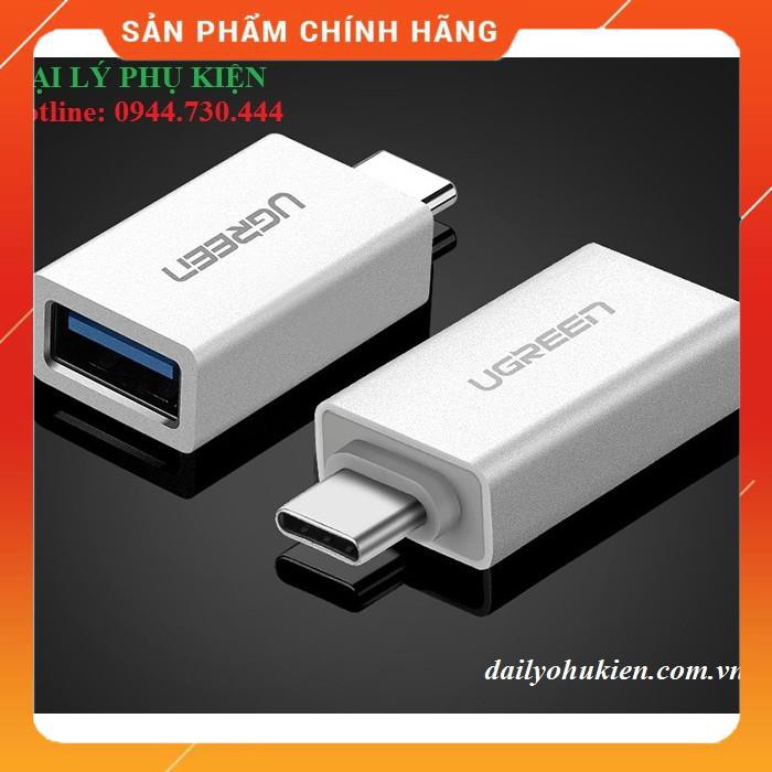 Đầu chuyển USB-C sang USB 3.0 UGREEN 30155 dailyphukien