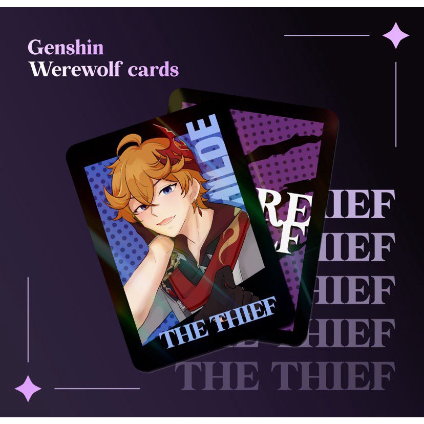 Board Game Ma sói Genshin Impact