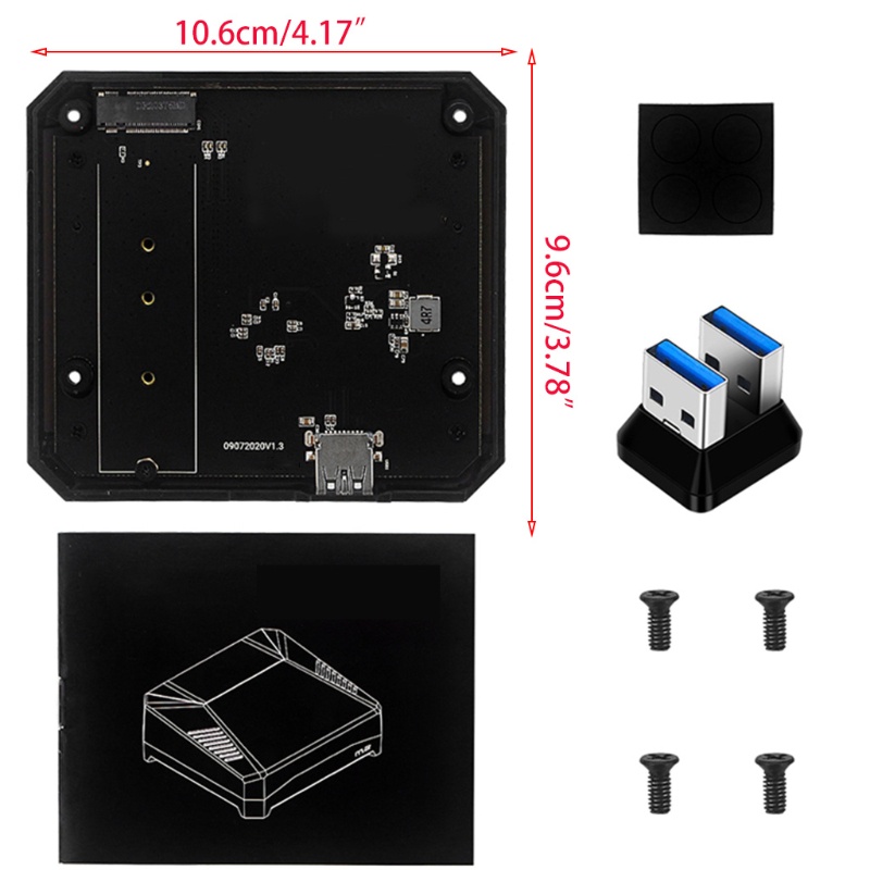 Bảng Mạch Mở Rộng m 2 argon one usb 3 0 Sang m 2 ssd Cho raspberry pi 4 model B2 for m 2