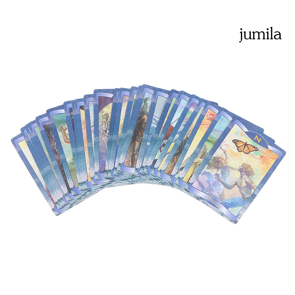 1 Bộ Bài Tarot Tiếng Anh Dark Angels Di Abundance Runes Oracle