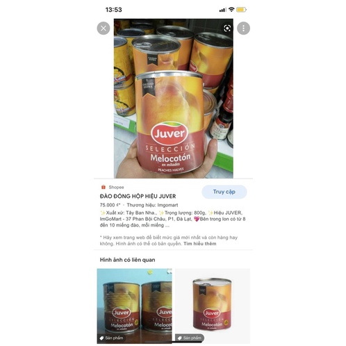 LON 840g ĐÀO MIẾNG NGÂM DBENT | BigBuy360 - bigbuy360.vn