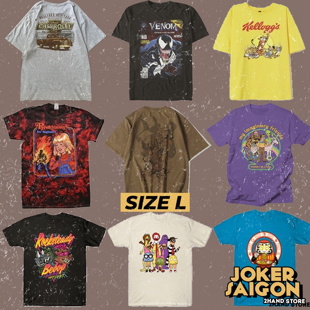 Link 2 Áo Thun Mỹ Oversize Vintage Nam/Nữ Form Rộng