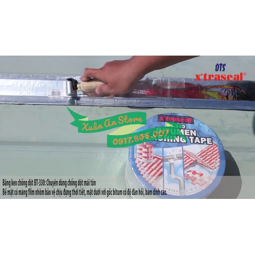 BĂNG KEO DÁN TÔN CHỐNG DỘT BT330 DÀI 10M XUẤT XỨ MALAYSIA