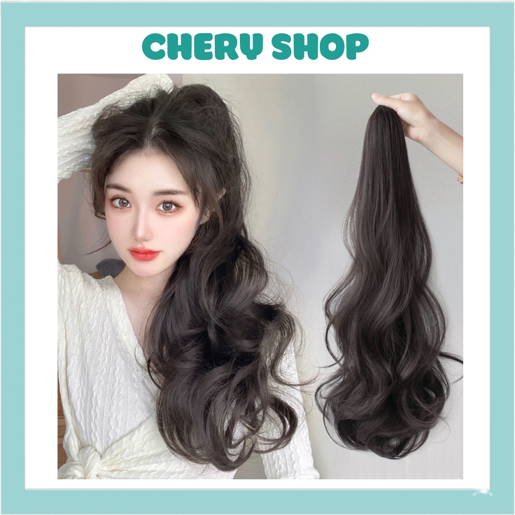 Tóc giả nữ đẹp 💄FREESHIP💄Tóc giả ngoặm xoăn dợn lửng P103
