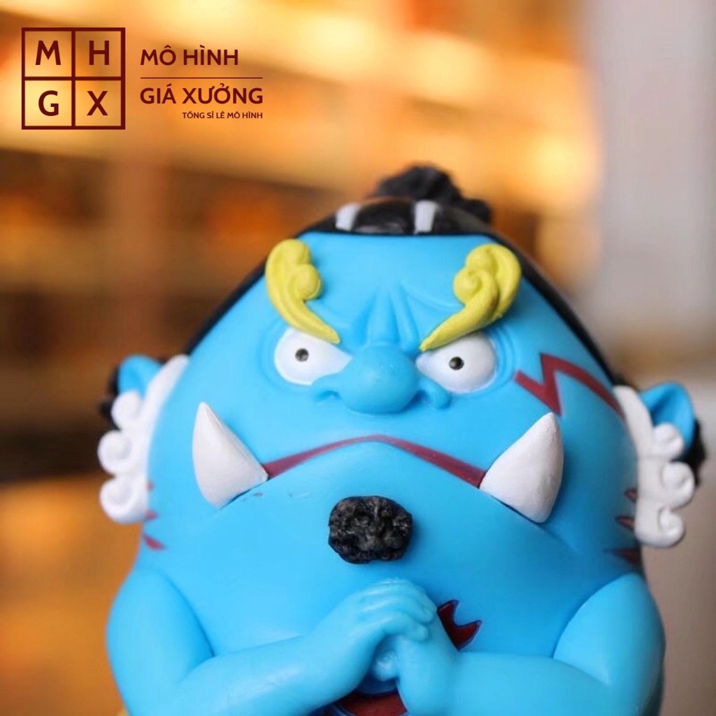 Mô hình One Piece chibi Jinbei cực dễ thương cao 9cm , figure one piece , mô hình giá xưởng