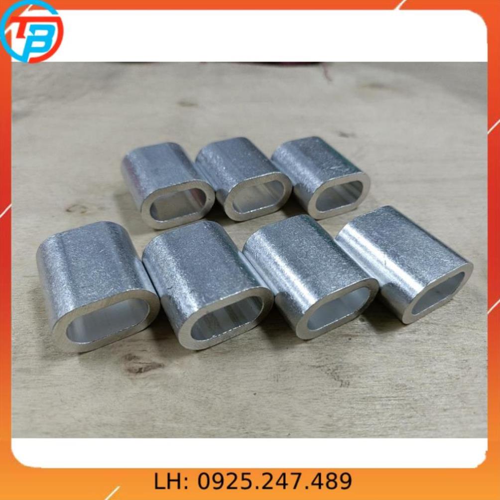 Cốt nhôm đầu nhôm khóa dây cáp [ Phi 2mm ] CÁP THÉP Thái Bình VinàN