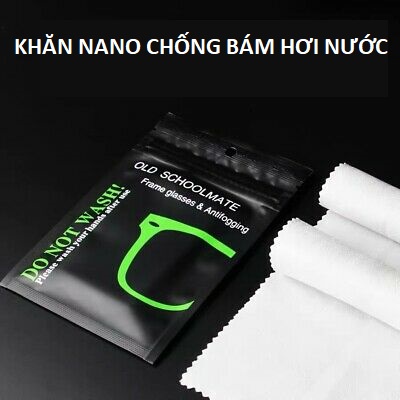 Khăn nano chống bám hơi nước, sương mù đa năng ( phù hợp mọi loại kính, gương)