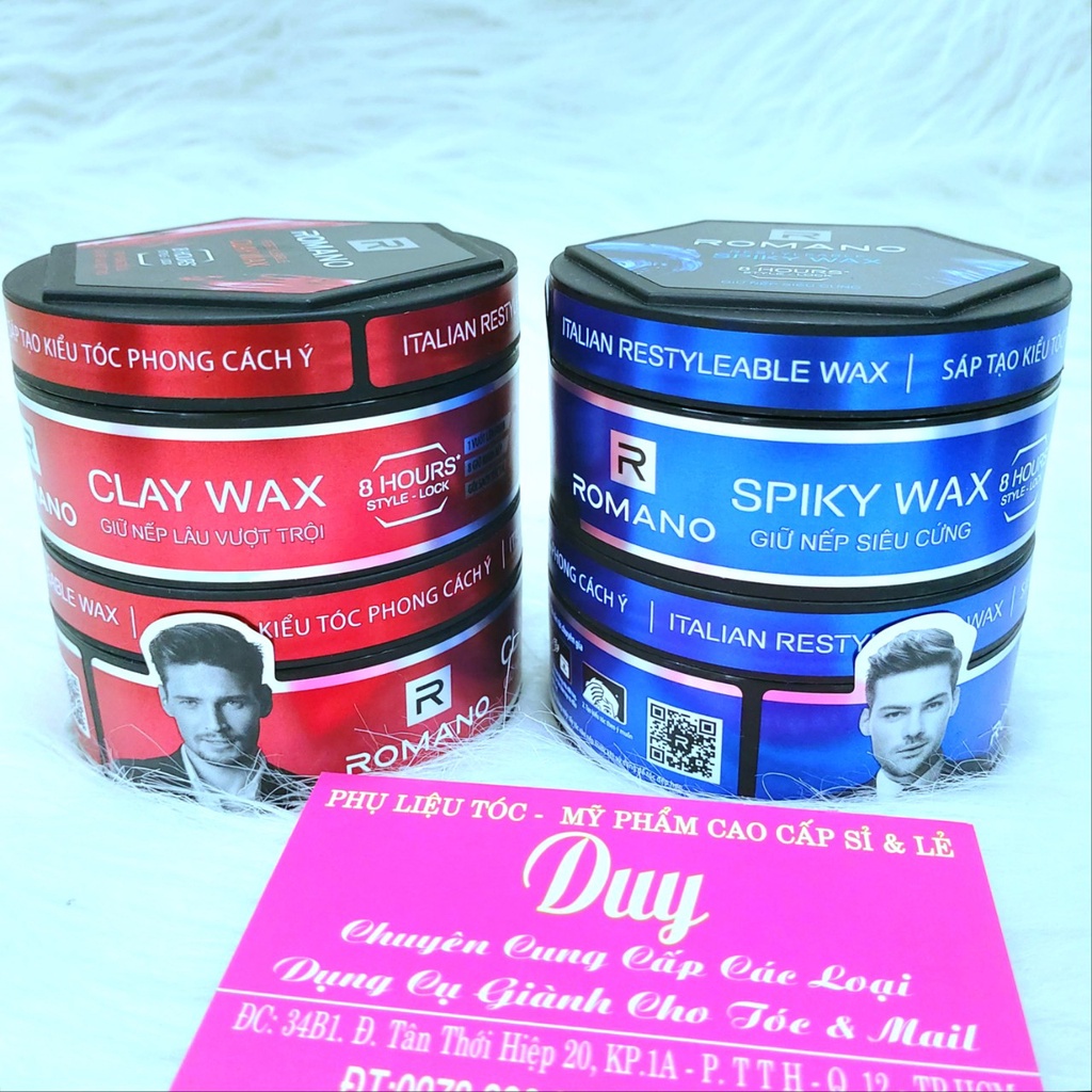 Sáp  giữ nếp tóc Romano Restyleable Wax 68g/hộp