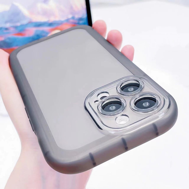 Ốp Điện Thoại Silicon Mềm Trong Suốt Chống Rơi Cho iPhone 13 Pro MAX 12 Pro MAX 11 Pro MAX X XS MAX XR