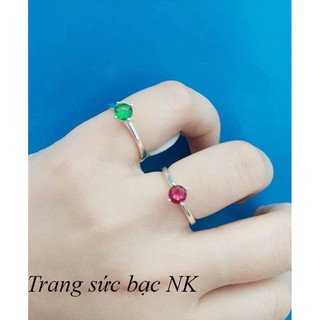 NHẪN BẠC NỮ DÁNG HỞ FREESIZE THIẾT KẾ ĐỘC LẠ