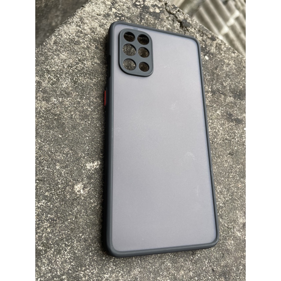 Ốp lưng cho Oneplus 9R  viền dẻo đen lưng nhám mờ bảo vệ camera