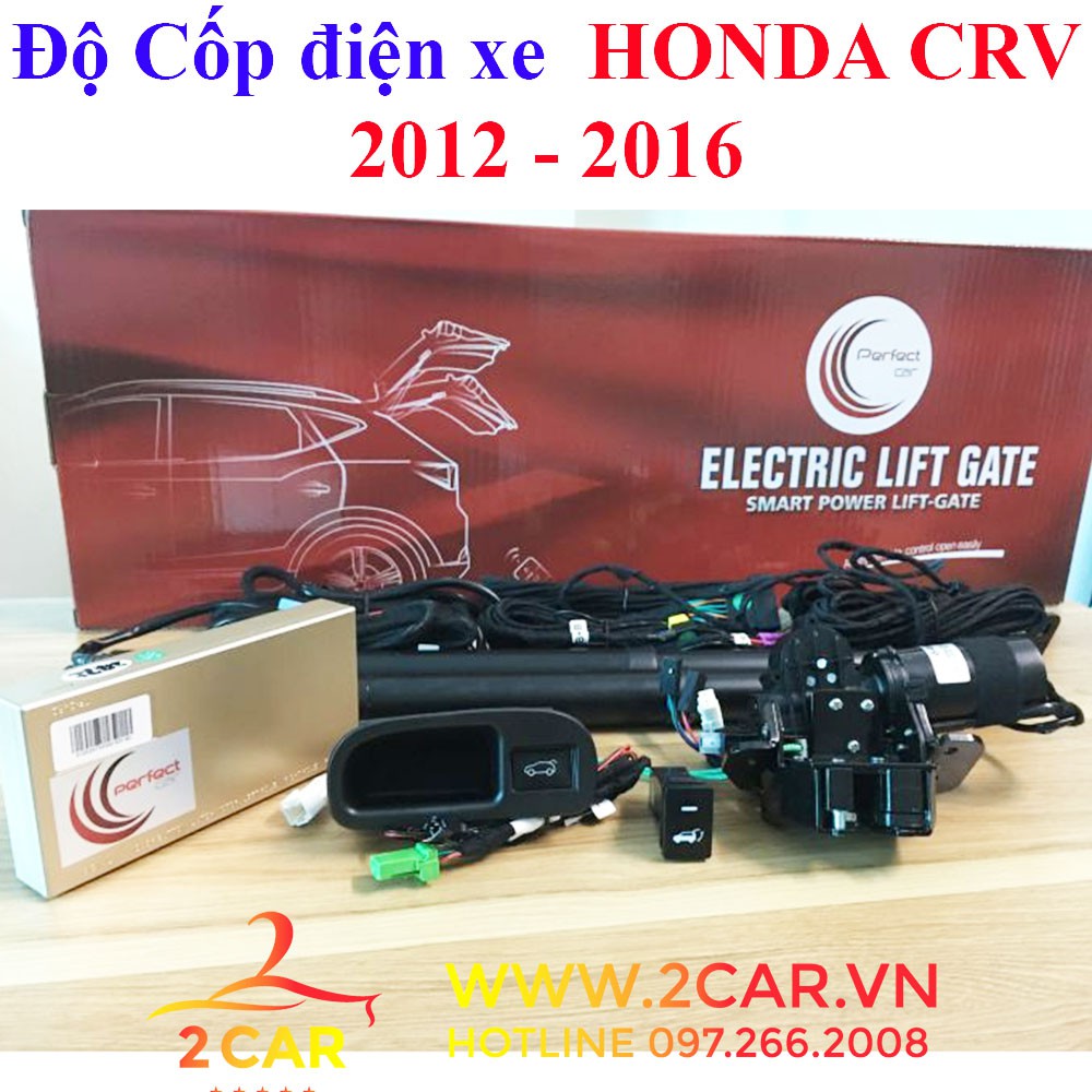 Cốp điện xe HONDA CRV 2012 – 2016 thương hiệu PerfectCar cao cấp