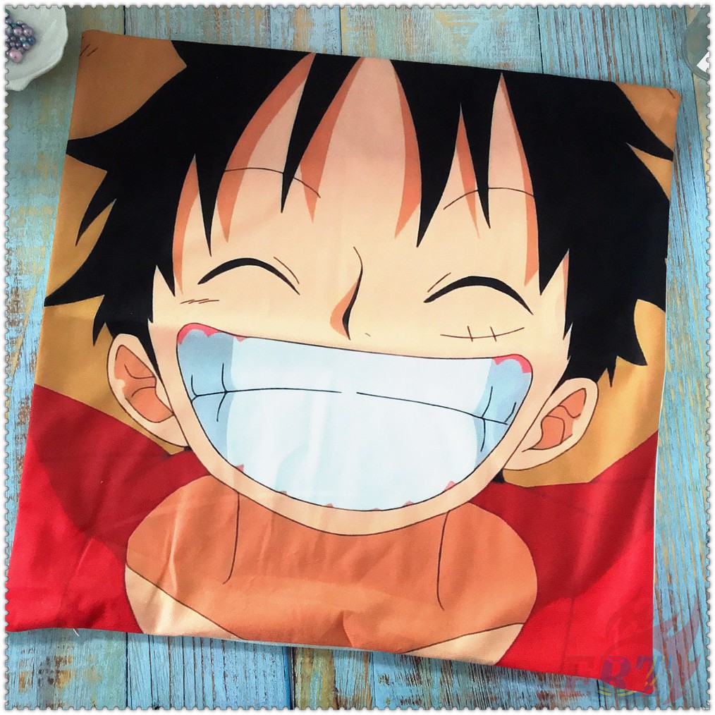 1 Vỏ Gối In Hình Nhân Vật Luffy / Chopper Trong Phim Hoạt Hình One Piece Trang Trí Nhà Cửa