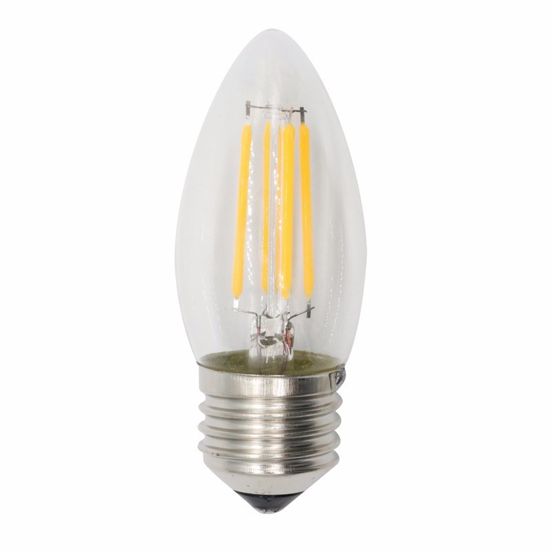 Bóng Đèn LED Edison C35 Ánh Sáng Vàng Hình Quả Nhót đui e14 đui e27