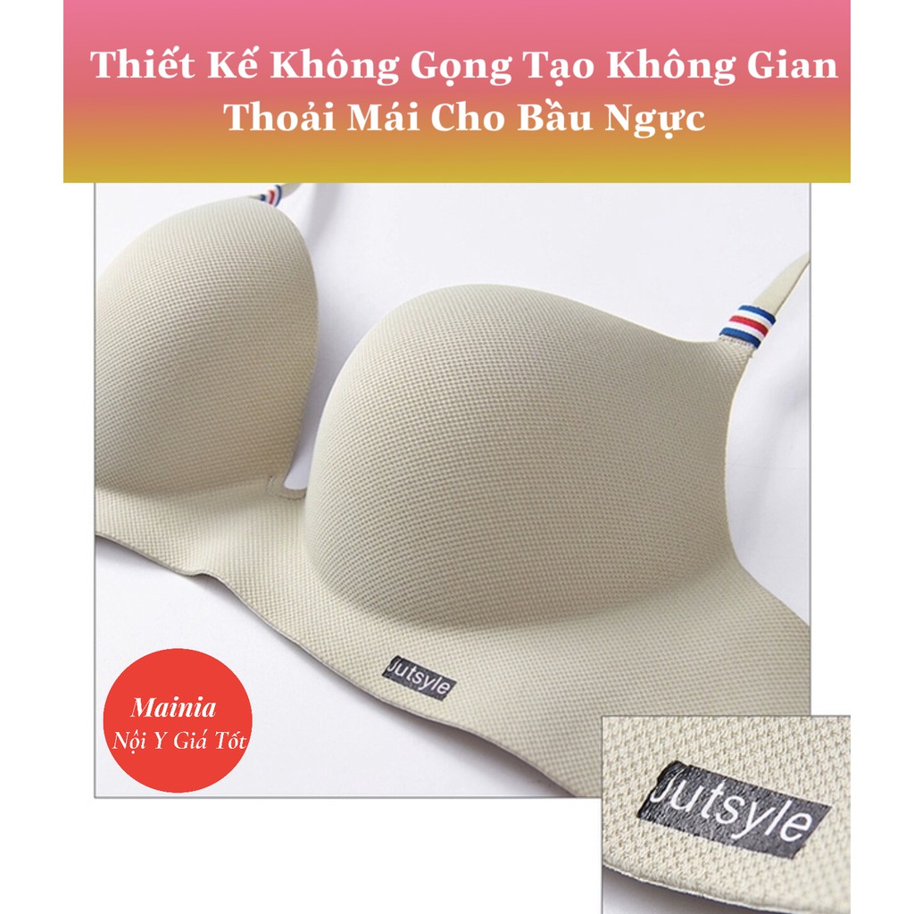 Áo Ngực Nữ Đúc Su Trơn Không Gọng Xuất Nhật Áo Lót Nữ Nâng Ngực Cao Cấp Mềm Mại Thoáng Khí Mainia Shop