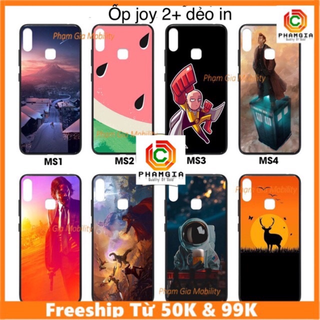 Ốp Lưng Vsmart Joy 2 Plus Silicon dẻo in hình đẹp chuẩn bền (P3)