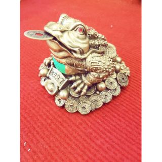 Thiềm thừ (cóc 3 chân) - linh vật phong thủy bằng đồng