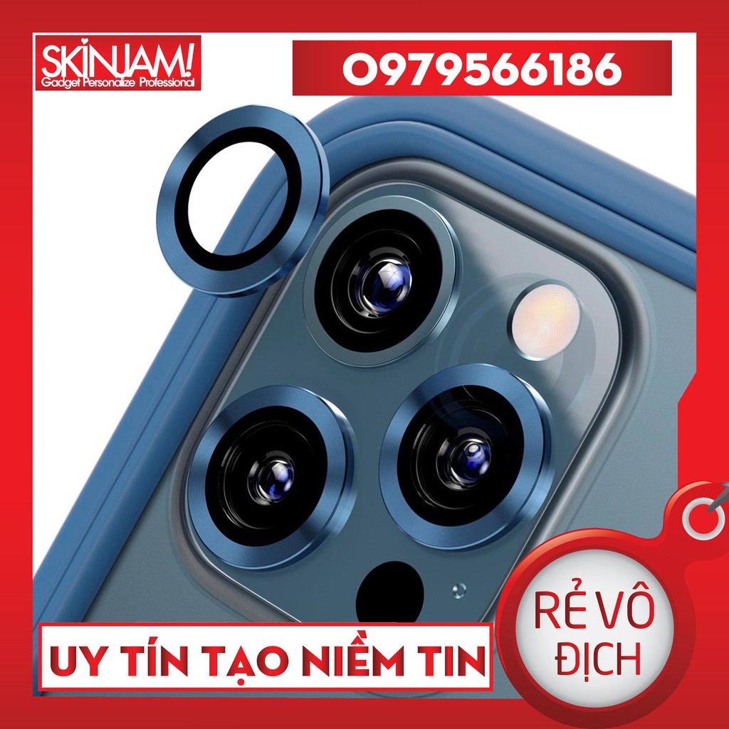 Viền Bảo Vệ Camera 3D IP 11Pro/ 11/ 11Promax/ 12Mini / 12/12Pro/ 12Promax