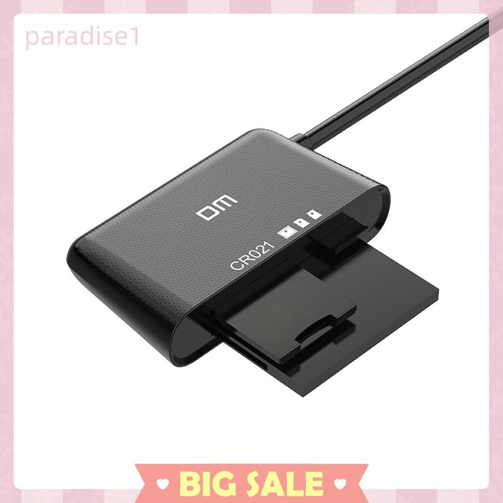 Đầu Đọc Thẻ Nhớ DM CR021 USB 3.0 TF CF Secure Cho Laptop | BigBuy360 - bigbuy360.vn