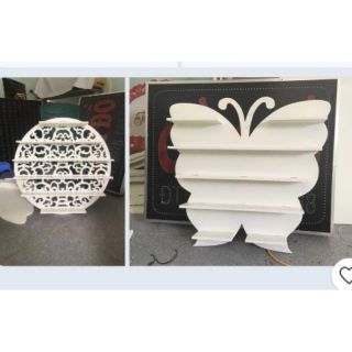 Combo kệ tròn vs kệ bướm