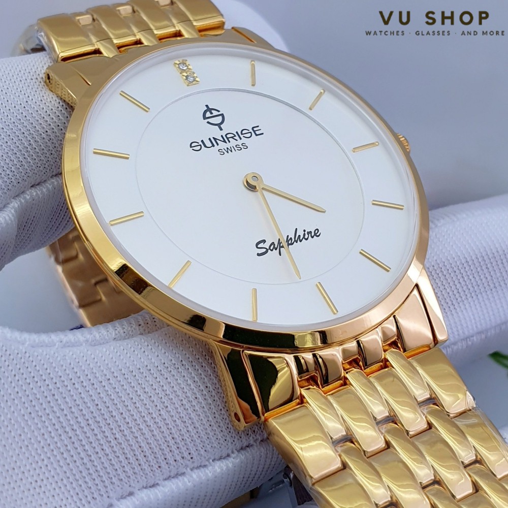Đồng hồ nam SUNRISE DM737SWC - Siêu mỏng