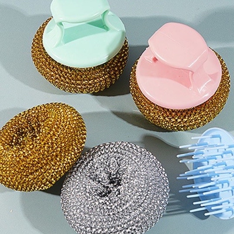 Cọ chà xoong nồi có tay cầm