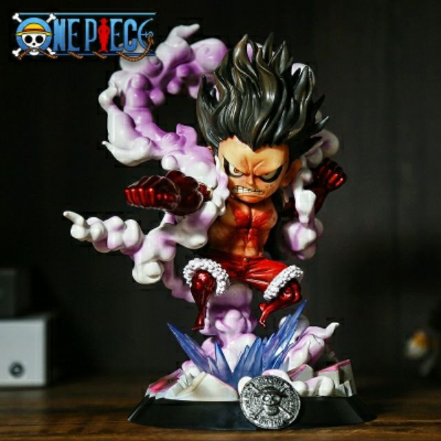 MÔ HÌNH LUFFY SNAKE MAN GEAR 4 CHIBI GK monkey D Luffy fig one piece manga vua hải tặc