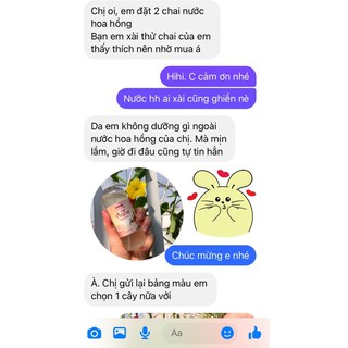 Nước hoa hồng handmade-100ml